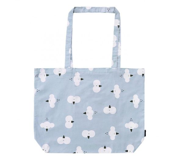 BOLSA TELA ECO PLEGABLE NUBES