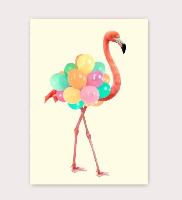 POSTAL PARTY FLAMINGO