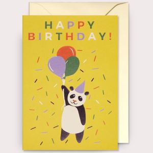 FELICITACION HAPPY BIRTHDAY PANDA