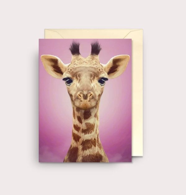 FELICITACION BABY GIRAFEE