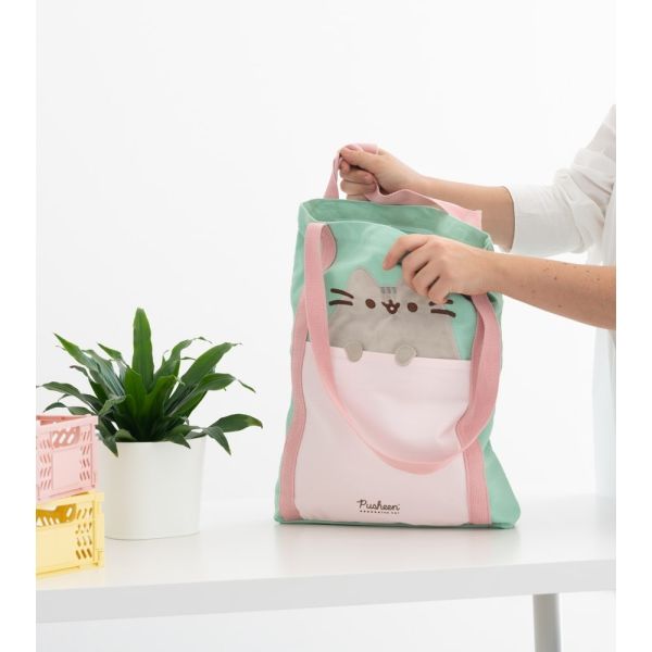 BOLSO DE TELA PREMIUM PUSHEEN