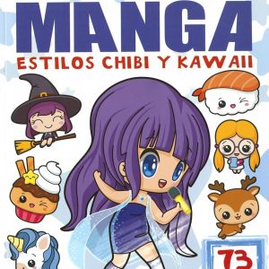 COLOREA PERSONAJES MANGA ESTILOS CHIBI Y KAWAII