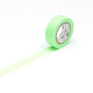 WASHI TAPE MT LISO SHOCKING GREEN