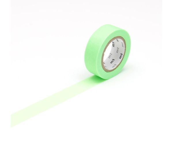 WASHI TAPE MT LISO SHOCKING GREEN