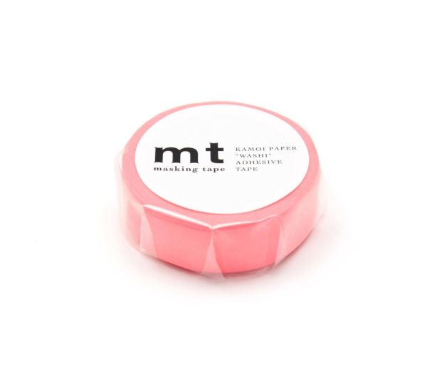 WASHI TAPE MT LISO SHOCKING RED