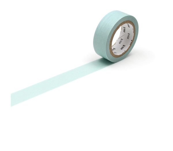 WASHI TAPE MT PASTEL TURQUESA