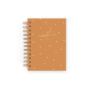 CUADERNO MINI CANELA. PUNTOS