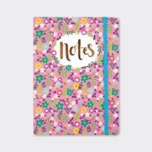 CUADERNO A5 FLORES NOTES