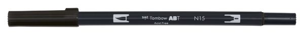 ROTULADOR TOMBOW DUAL BRUSH N15 (NEGRO)