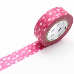 WASHI TAPE MT DECO HEART SPOT