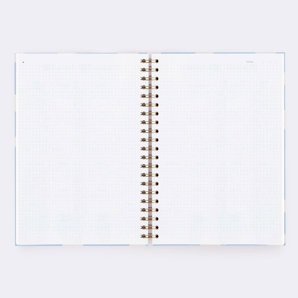 CUADERNO L AZUL CALMA PUNTOS