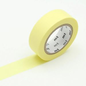 WASHI TAPE MT LISO PASTEL LIMON