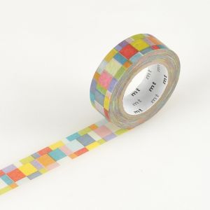 WASHI TAPE MT MOSAIC BRIGHT