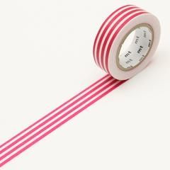 WASHI TAPE MT DECO BORDER FRAMBOISE