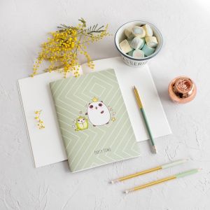 LIBRETA CUTE PANDA PARTY TIME