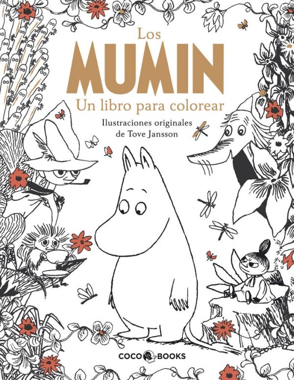 LOS MUMIN UN LIBRO PARA COLOREAR