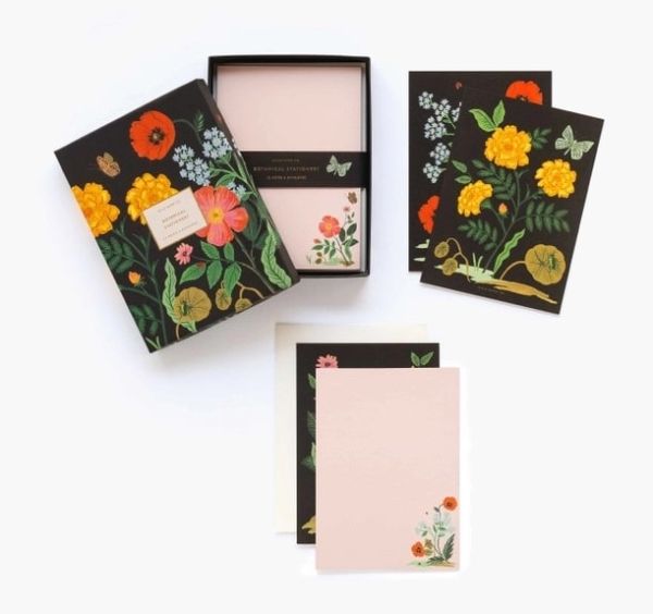 BOTANICAL SOCIAL STATIONERY SET