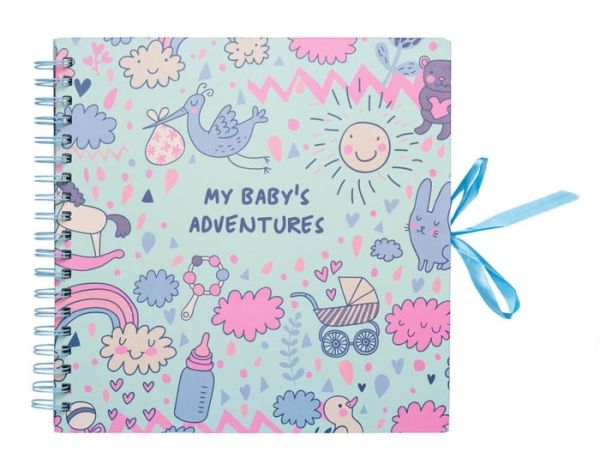 SCRAPBOOK ALBUM MY BABYS ADVENTURES