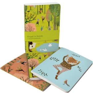 TRIO CUADERNOS A6 EX YOGA IN THE PARK