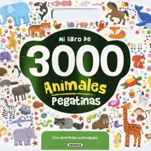 MI LIBRO DE 3000 PEGATINAS ANIMALES