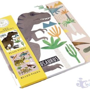 SET 2 CUADERNOS DINOSAURIOS