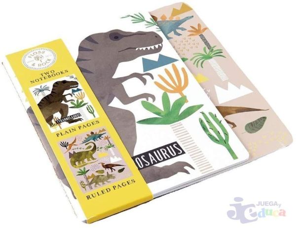 SET 2 CUADERNOS DINOSAURIOS