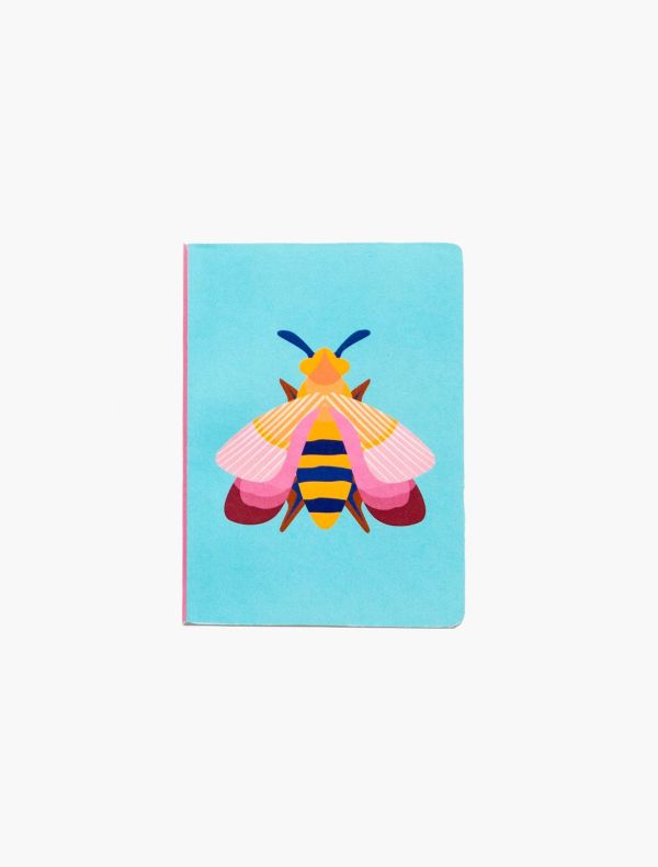 CUADERNO A6 ABEJA ROSA