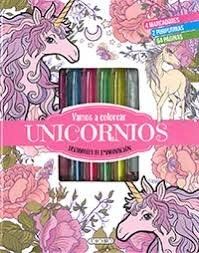 VAMOS A COLOREAR UNICORNIOS