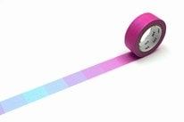 WASHI TAPE MT FLUORESCENT GRADATION PINK X BLUE