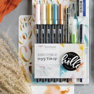 SET TOMBOW BLENDED LETTERING COZY TIMES