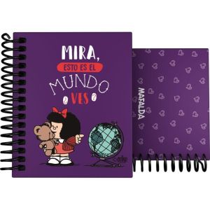 LIBRETA A7 MAFALDA MUNDO