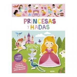 MI PRIMER LIBRO DE PEGATINAS, PRINCESAS Y HADAS