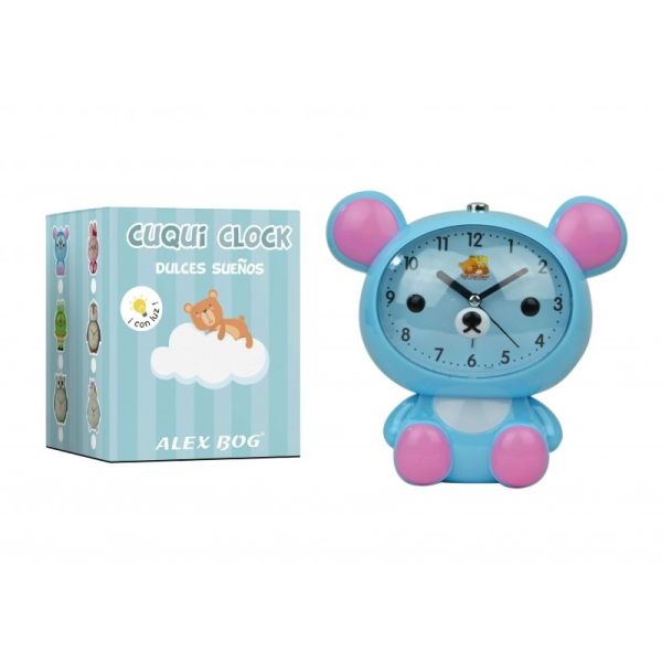 RELOJ DESPERTADOR CON MUSICA OSO