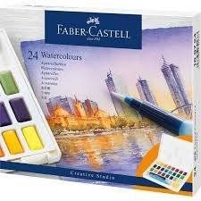 ACUARELA FABER CASTELL CREATIVE STUDIO 24 COLORES