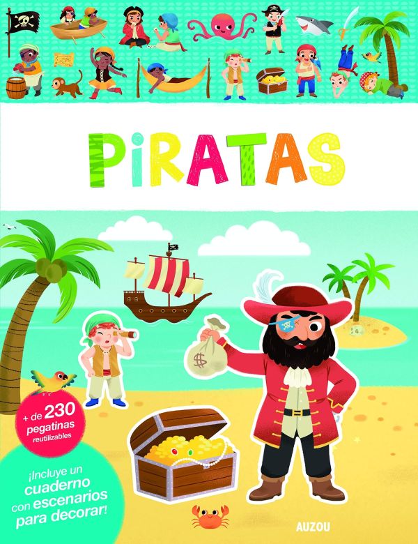 MI PRIMER LIBRO DE PEGATINAS PIRATAS