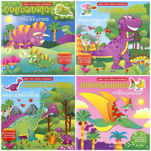 MONTO Y JUEGO CON DINOSAURIOS