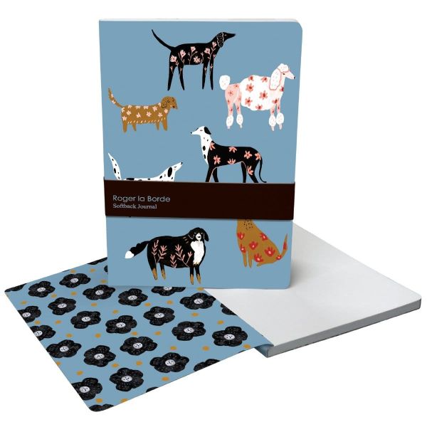 CUADERNO A5 SOFT PORCELAIN DOGS