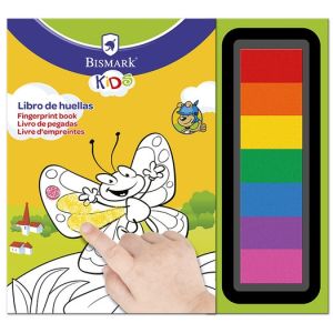 LIBRO PARA COLOREAR CON HUELLAS