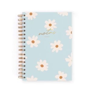 CUADERNO A5 FLORAL BLUE