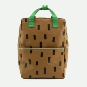 MOCHILA GRANDE BRASSY GREEN