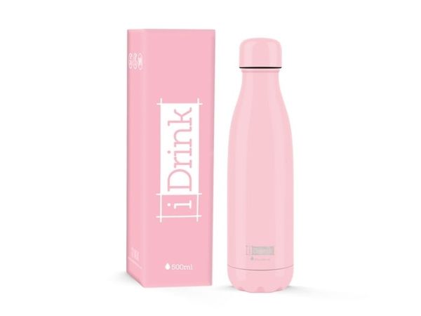 BOTELLA ACERO INOXIDABLE TERMICA PINK