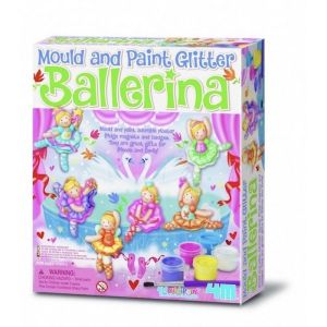 JUEGO 4M MOLDEA Y PINTA BAILARINAS