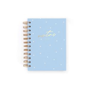 CUADERNO MINI AZUL CALMA PUNTOS