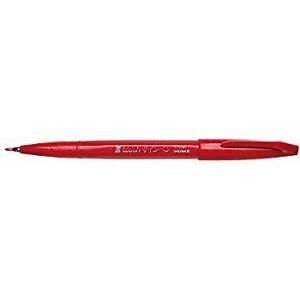 ROTULADOR PENTEL TOUCH ROJO