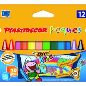 CERA PLASTIDECOR PEQUES 12 UD