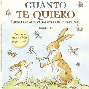 LIBRO ACTIVIDADES CON PEGATINAS ADIVINA CUANTO TE QUIERO