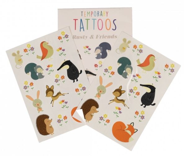 TATUAJES TEMPORALES RUSTY & FRIENDS