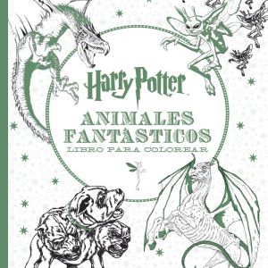 HARRY POTTER ANIMALES FANTASTICOS LIBRO PARA COLOREAR