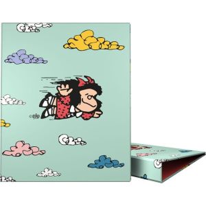 CARPETA A4 4 ANILLAS MAFALDA VOLANDO