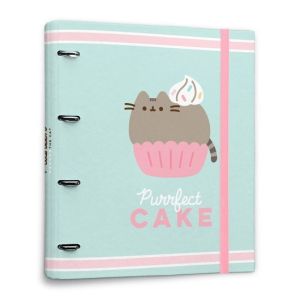 CARPETA 4 ANILLAS PUSHEEN FOODIE